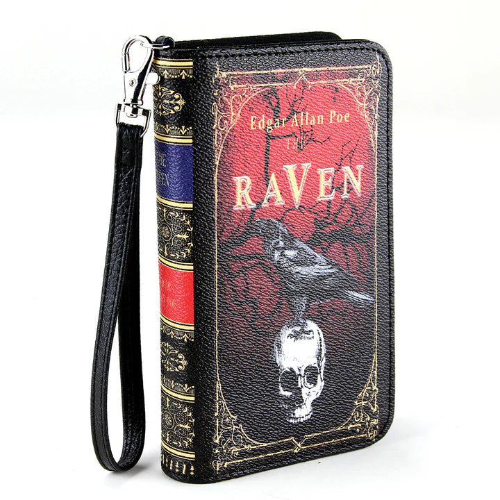 Raven Wallet/Wristlet In Vinyl