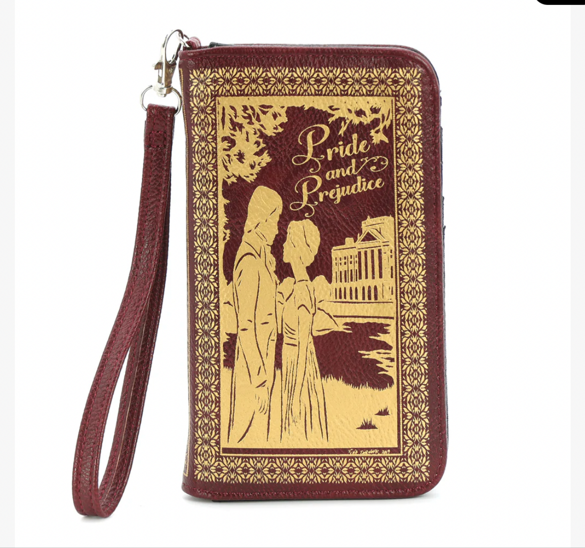 Pride & prejudice wristlet