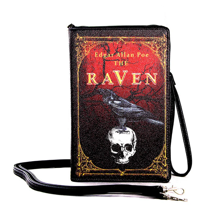 The Raven Vintage Book Backpack in Vinyl