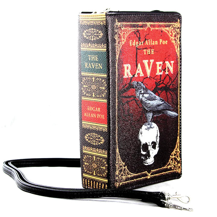 The Raven Vintage Book Backpack in Vinyl