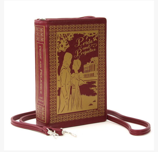 Pride & prejudice clutch bag