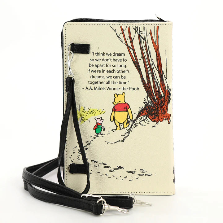 Winnie the Pooh Book Clutch Bag in Vinyl