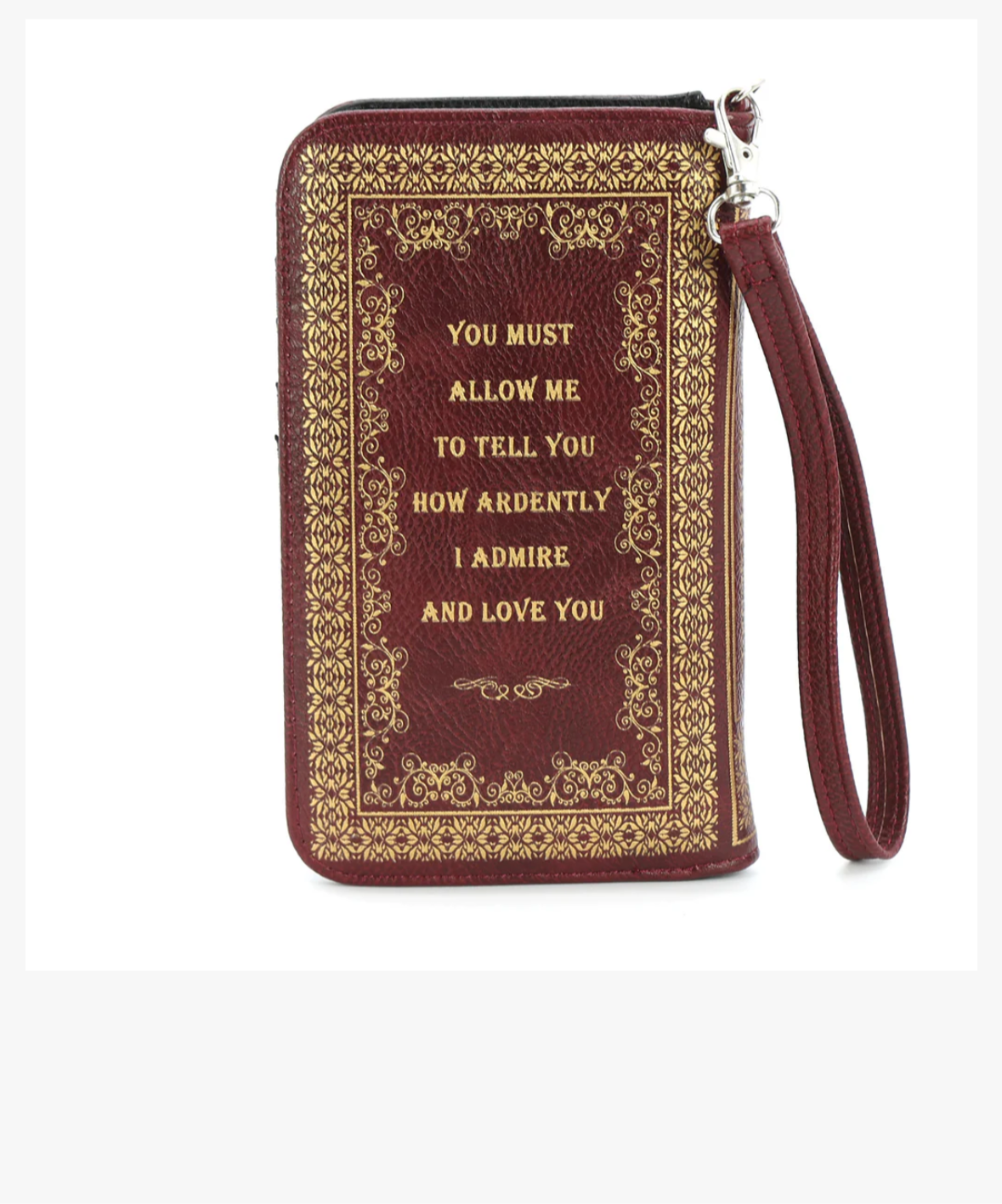 Pride & prejudice wristlet