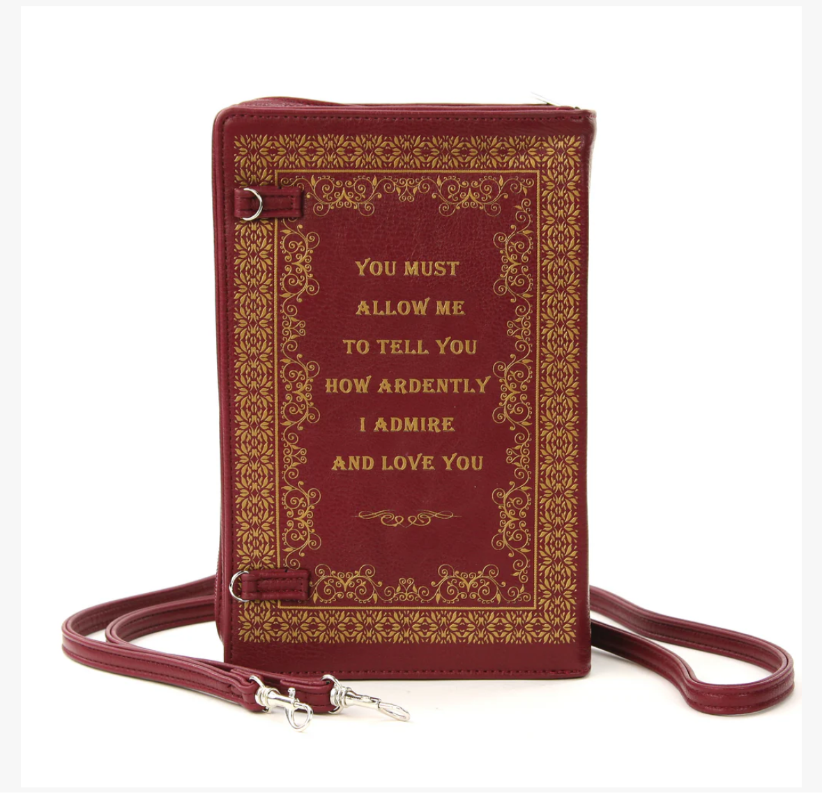 Pride & prejudice clutch bag