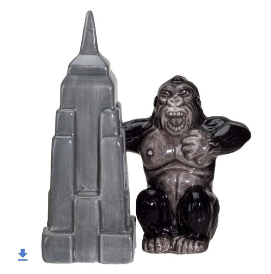 Magnetic Kong salt and pepper shaker set