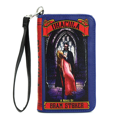 Dracula Colored Book Wallet in vinyl