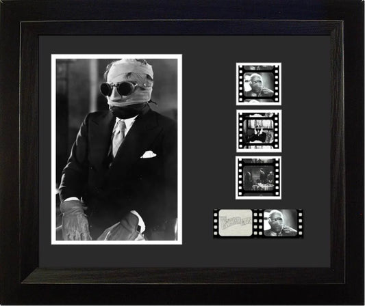 The Invisible Man (1933 Claude Rains) Limited Edition Double FilmCells Presentation