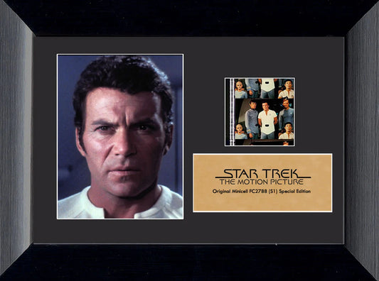 Star Trek I: The Motion Picture (Admiral James T. Kirk) Minicell FilmCells Framed Desktop Presentation