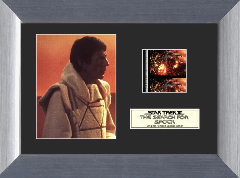 Star Trek III: The Search for Spock Minicell FilmCells Framed Desktop Presentation