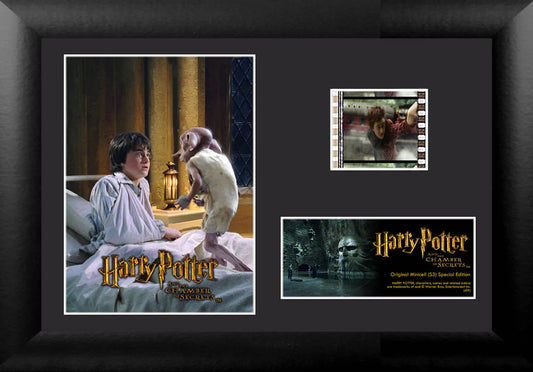 Harry Potter and the Chamber of Secrets (Dobby) Minicell FilmCells Framed Desktop Presentation