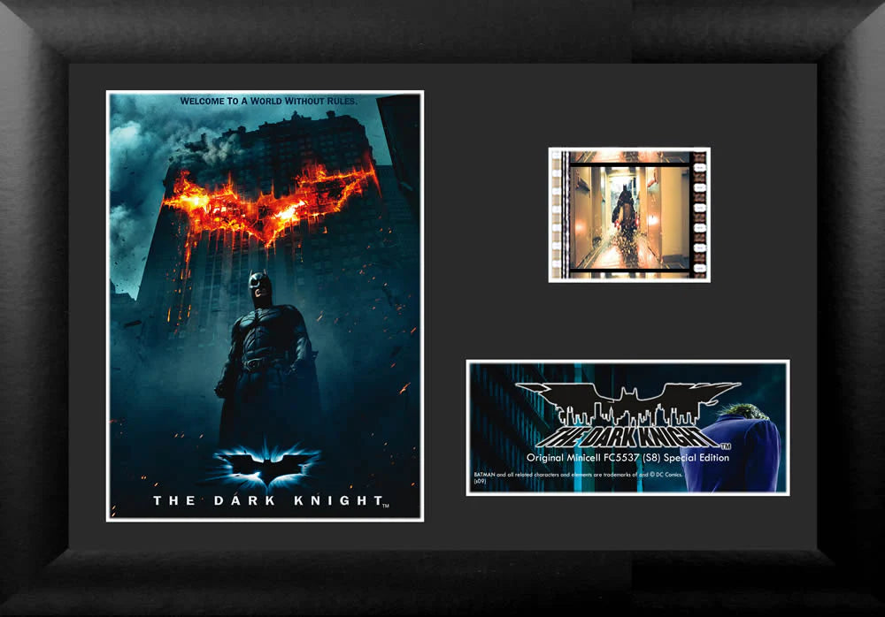 Batman: The Dark Knight (Dark Knight) Minicell FilmCells Framed Desktop Presentation