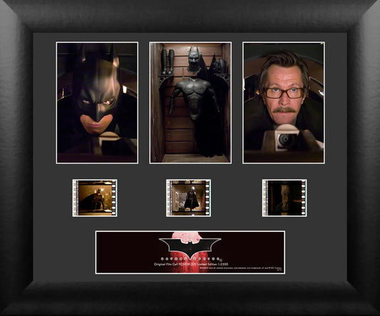 Batman Begins (S3) Limited Edition 3 Cell Standard FilmCells Wall Art Presentation