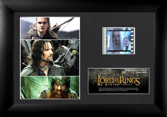 The Lord of the Rings: The Two Towers (S4) Minicell FilmCells Framed Desktop Presentation