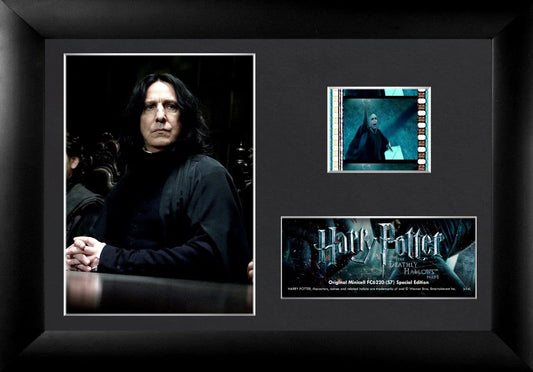 Harry Potter and the Deathly Hallows (Snape) Minicell FilmCells Framed Desktop Presentation