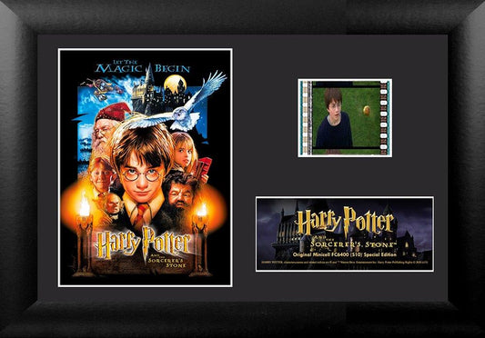 Harry Potter (The Sorcerers Stone) Minicell FilmCells Presentation with Easel Stand