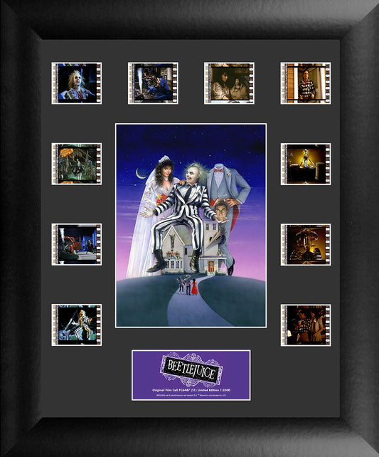 beetlejuice (S2) Limited Edition Mini Montage Framed FilmCells Presentation