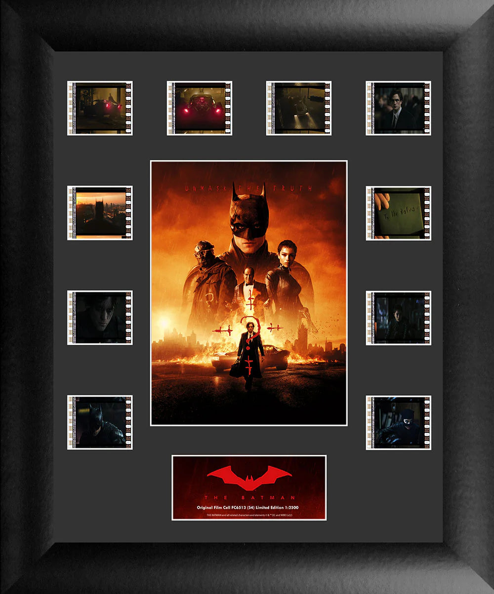 The Batman (S4) Limited Edition Mini Montage Framed FilmCells Presentation