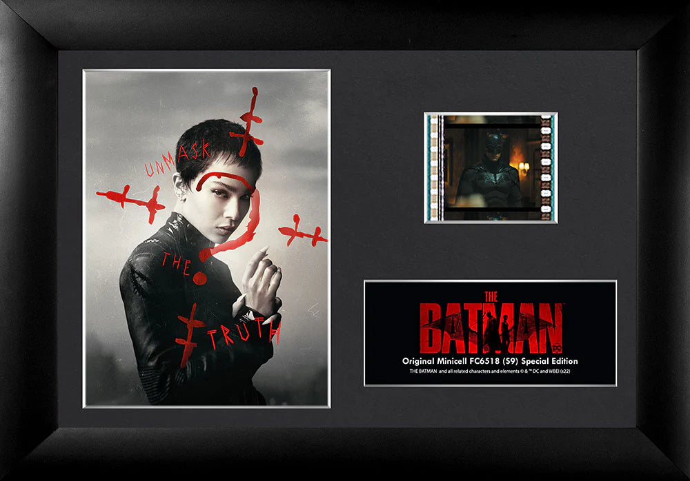 The Batman (Catwoman) Minicell FilmCells Framed Desktop Presentation