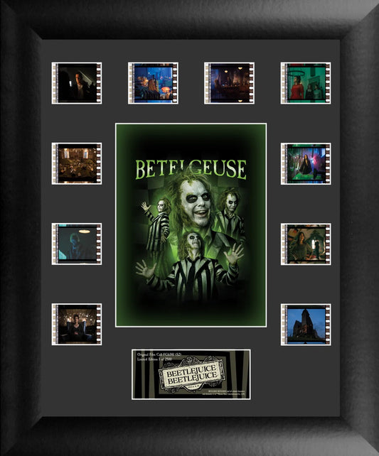 Beetlejuice Beetlejuice (S2) Mini Montage Framed FilmCells Presentation