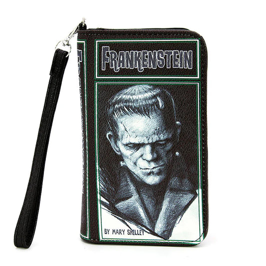 Frankenstein Book Clutch Wallet in Vinyl