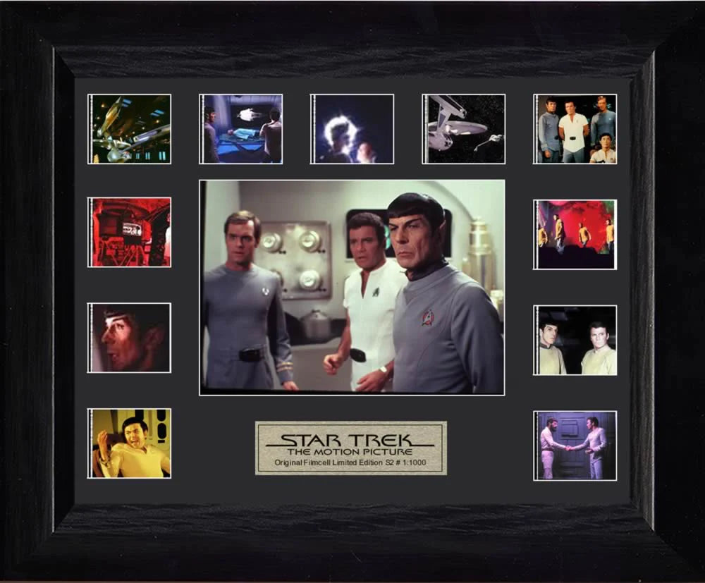 Star Trek The Motion Picture (S2) Limited Edition Mini Montage Framed FilmCells Presentation