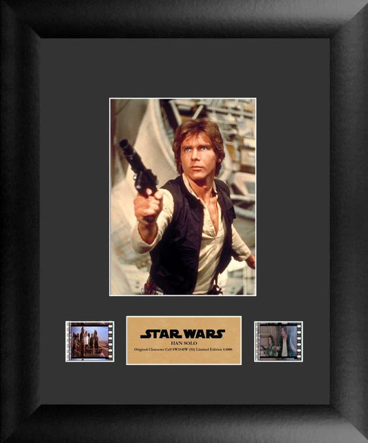 Star Wars (Han Solo) Limited Edition Single FilmCells Presentation