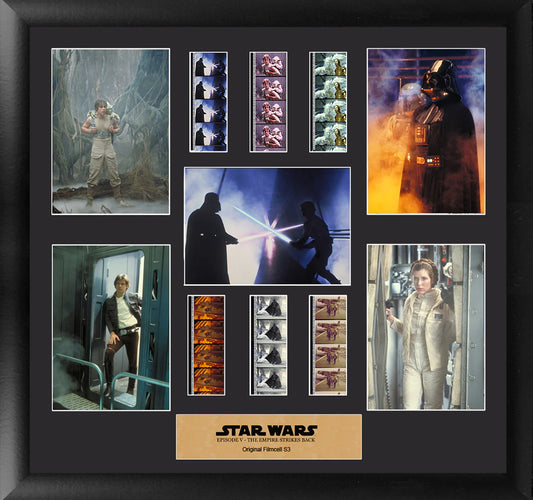 Star Wars Episode V: The Empire Strikes Back (S3) FilmCells Presentation Limited Edition Montage Wall Art